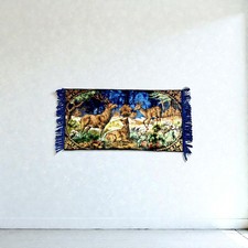 Vintage Woodland Deer Tapestry