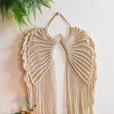 Woven Boho Macrame Angel Wing