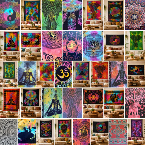 Large mandala tapestry - large,
