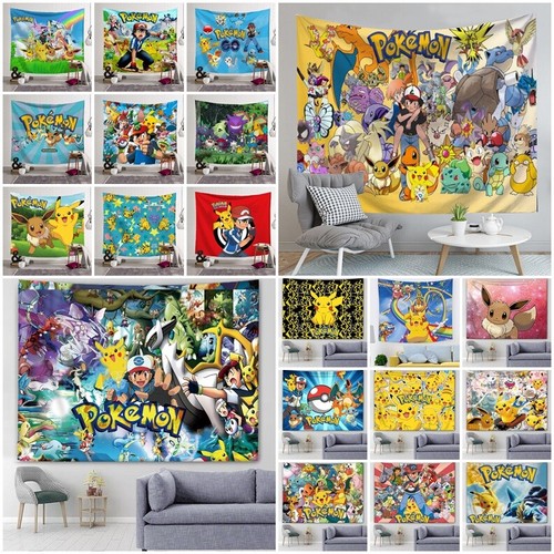 Pokemon pikachu tapestry - pikachu,