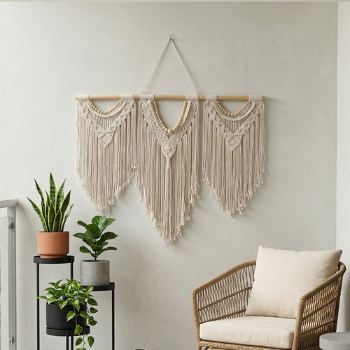 Large macrame wall - macrame, hanging