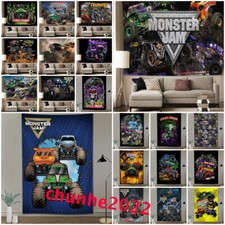 Monster Jam Truck Tapestry