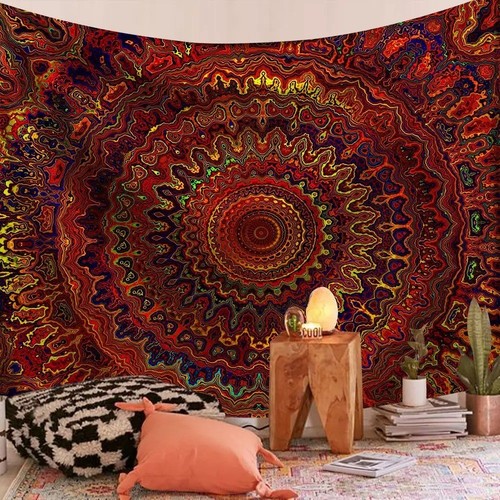 Indian mandala wall hanging - indian,