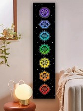 7 Chakra Tapestry Yoga Wall