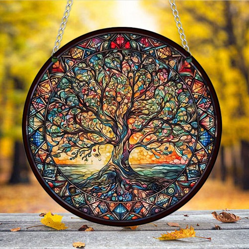 Colourful tree life hanging - tree,